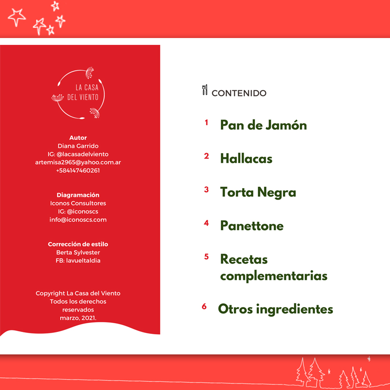 eBook: Delicias Navideñas. La Casa del Viento