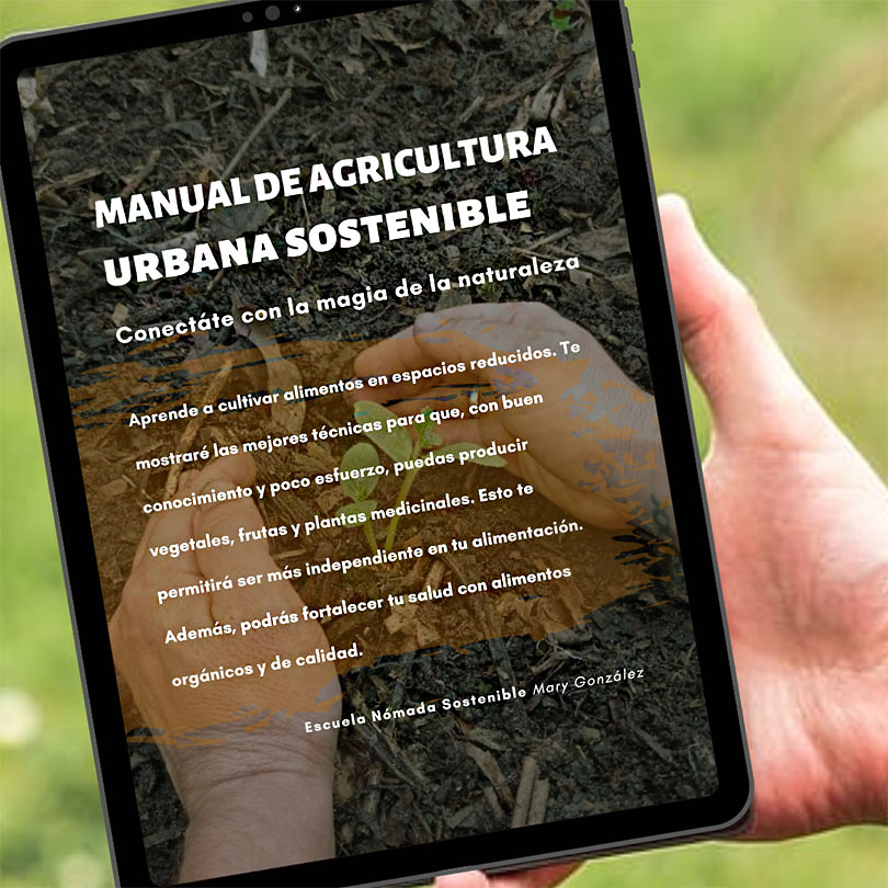 eBook: Manual de agricultura urbana sostenible. Escuela Nómada Sostenible