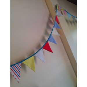 Banderines de tela para decorar - Bebetito